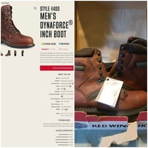 Brand New in box. Redwing Dynaforce